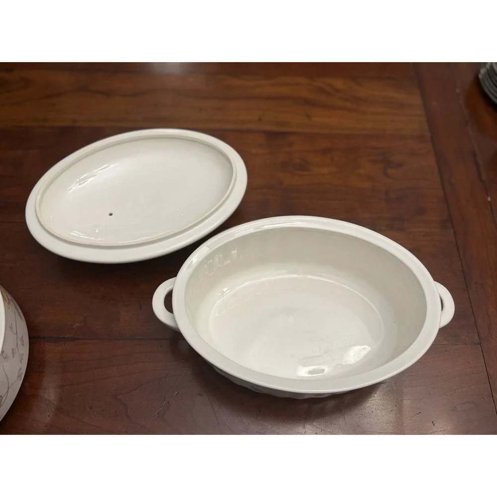 Villeroy & Boch ALBERTINA Covered Casserole Gravy Boat Serving Bowl West Germany